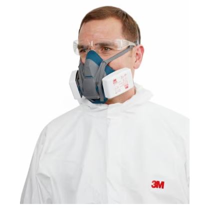 3M 1.21.15.650.30 6503QL Маска за вишекратну употребу, брзо затварање, величина велика