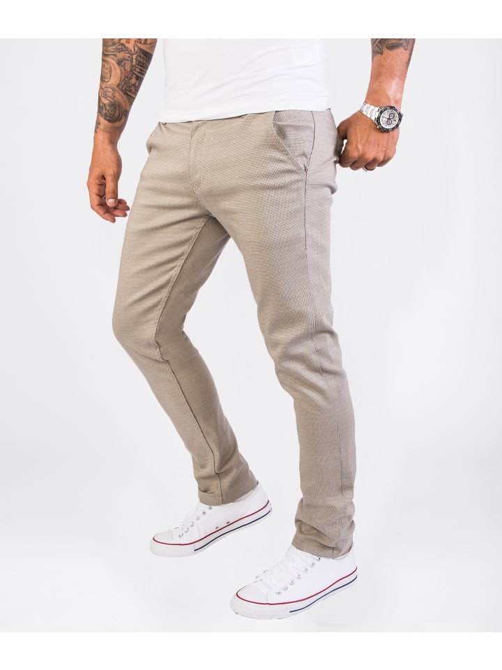 Rock Creek Stoffhose in Beige günstig kaufen