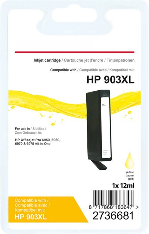 Viking 903XL Kompatibel HP Tintenpatrone T6M11AE Gelb