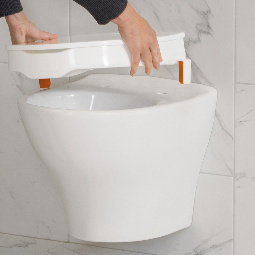 ETAC Toiletten-Stuhl Etac My-Loo Toilettensitzerhöhung mit Deckel