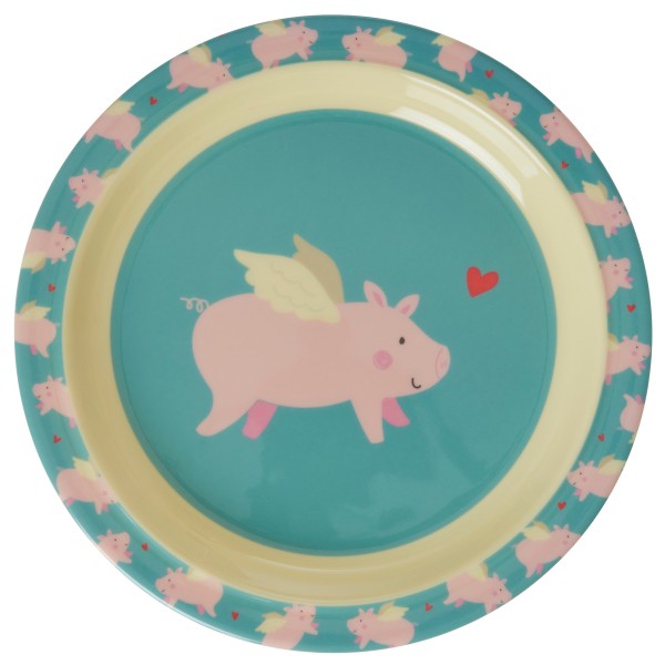 Rice - Melamine Kids Lunch Plate - Teller