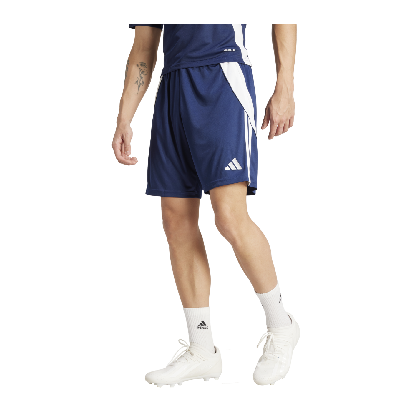 adidas Tiro 24 Training Short Blau Weiss