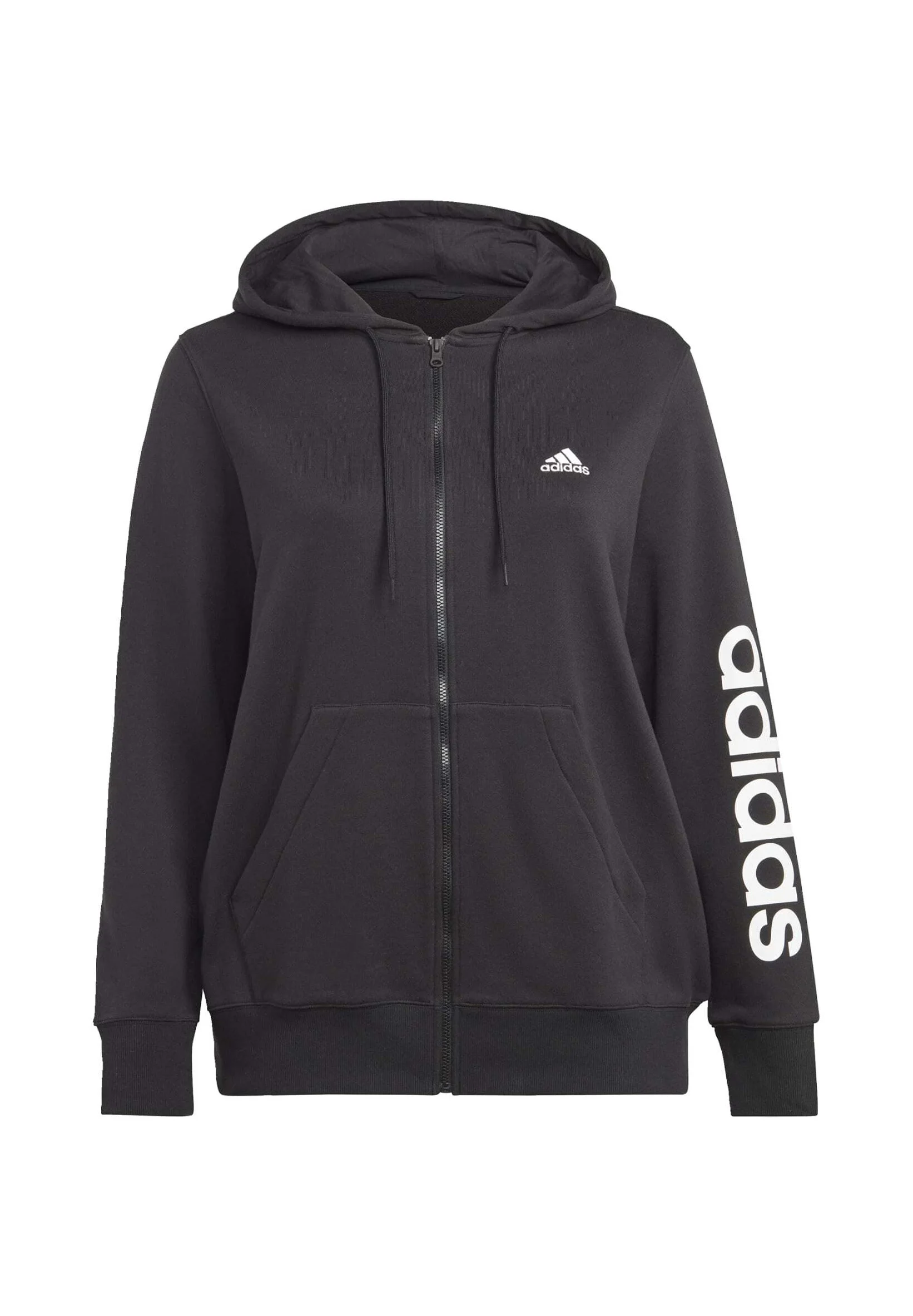 adidas Sportswear ESSENTIALS LINEAR FULL-ZIP PLUS Tamaño - Sudadera con cremallera