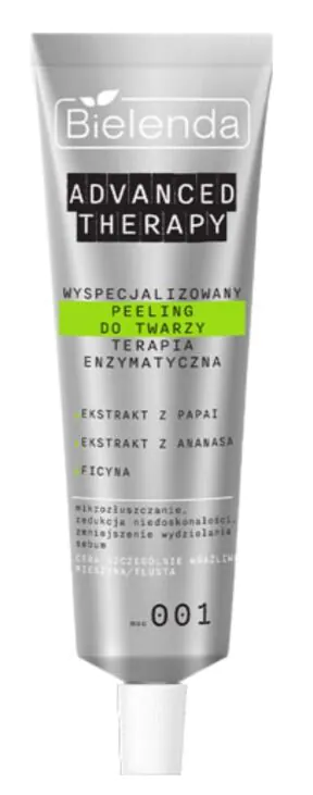 Bielenda Advanced Therapy Εξειδικευμένη Ενζυμική Θεραπεία Προσώπου με Απολέπιση 001