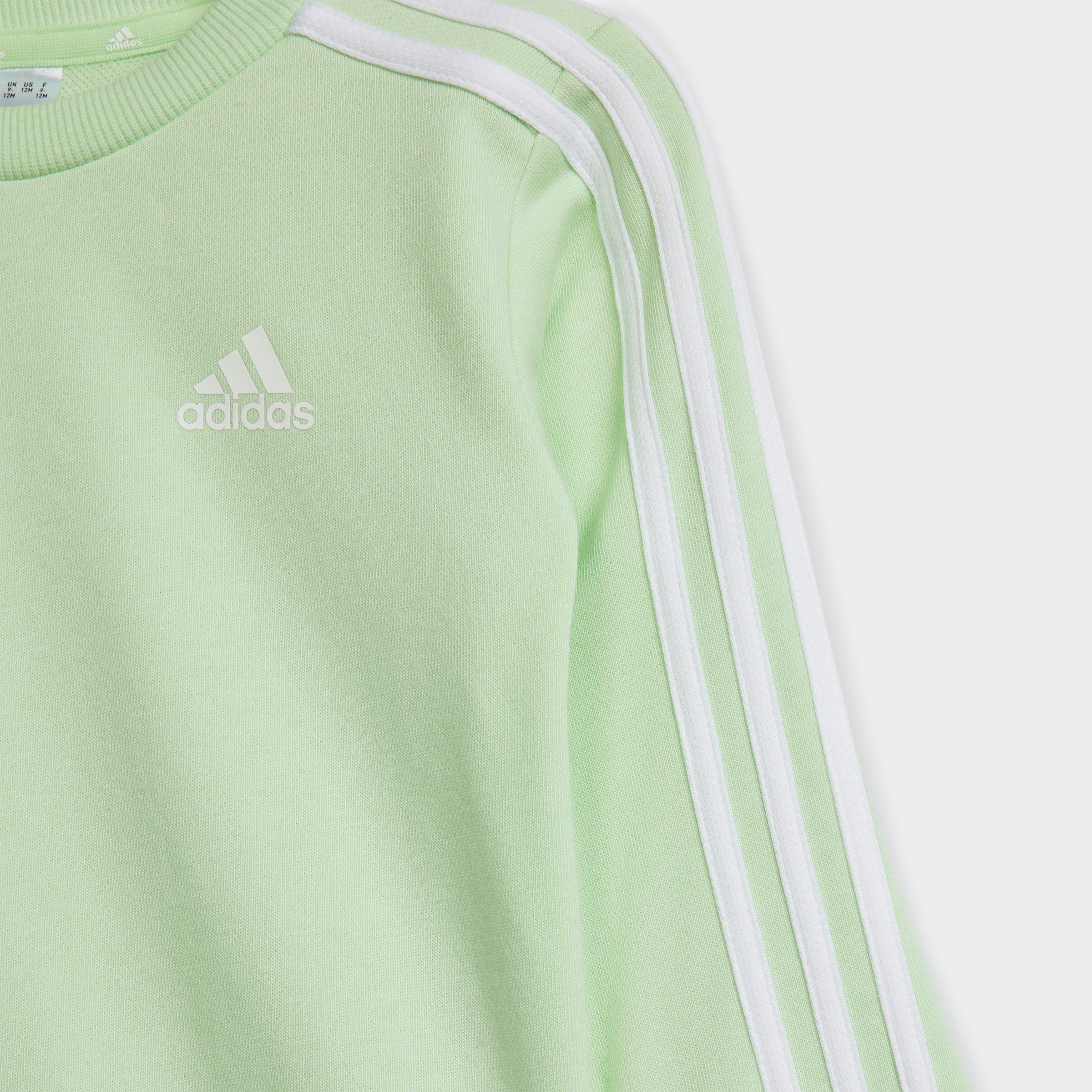 adidas Sportswear Trainingsanzug ESSENTIALS 3STREIFEN KIDS JOGGINGANZUG (2-tlg)