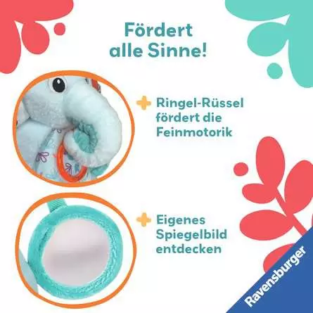Play+ Entdecker-Elefant - Babyspielzeug ab 0 Monaten