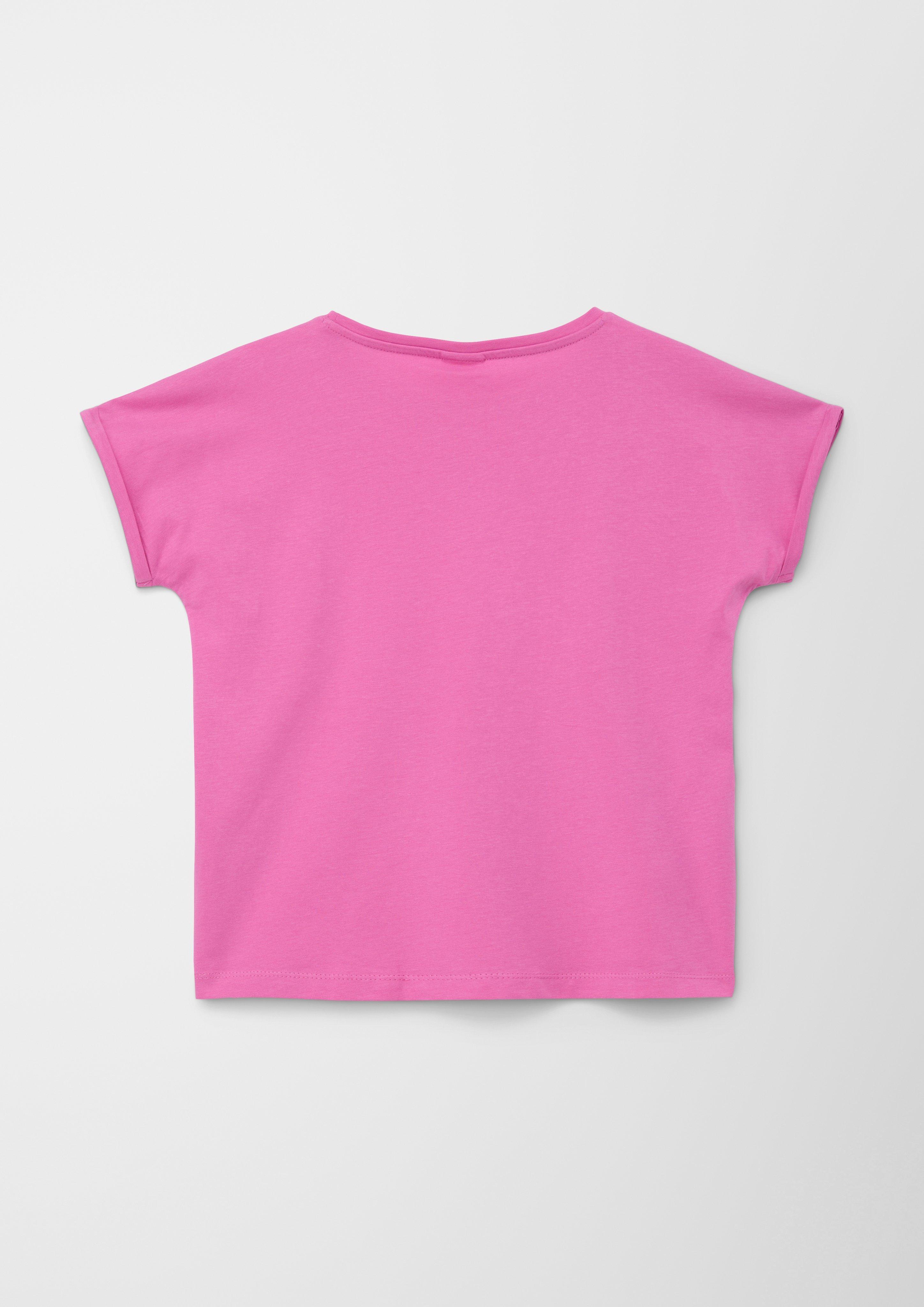T-Shirt mit Schriftprint  2128031-4451