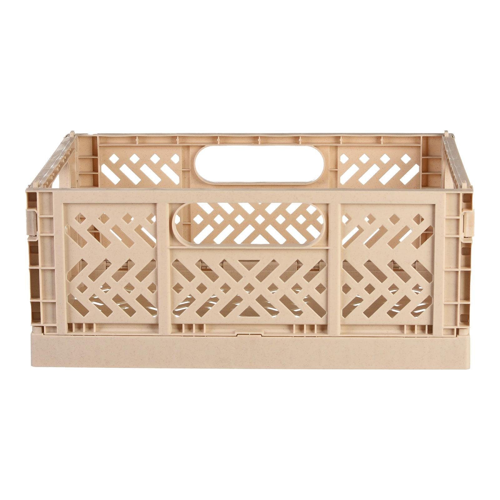 Depot Kiste Klappbox L (Packung), aus Polypropylen, B 29 Zentimeter, H 12 Zentimeter, T 21 Zentimeter