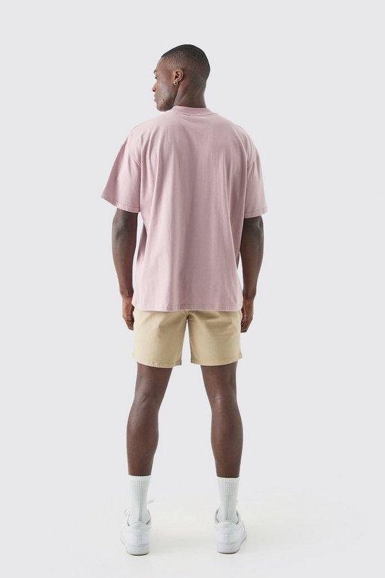 Skinny Chino-Shorts