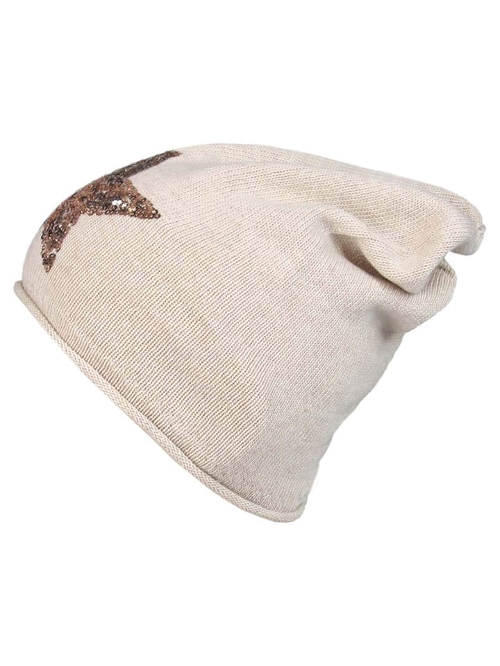 Zwillingsherz Beanie in Beige günstig kaufen onesize