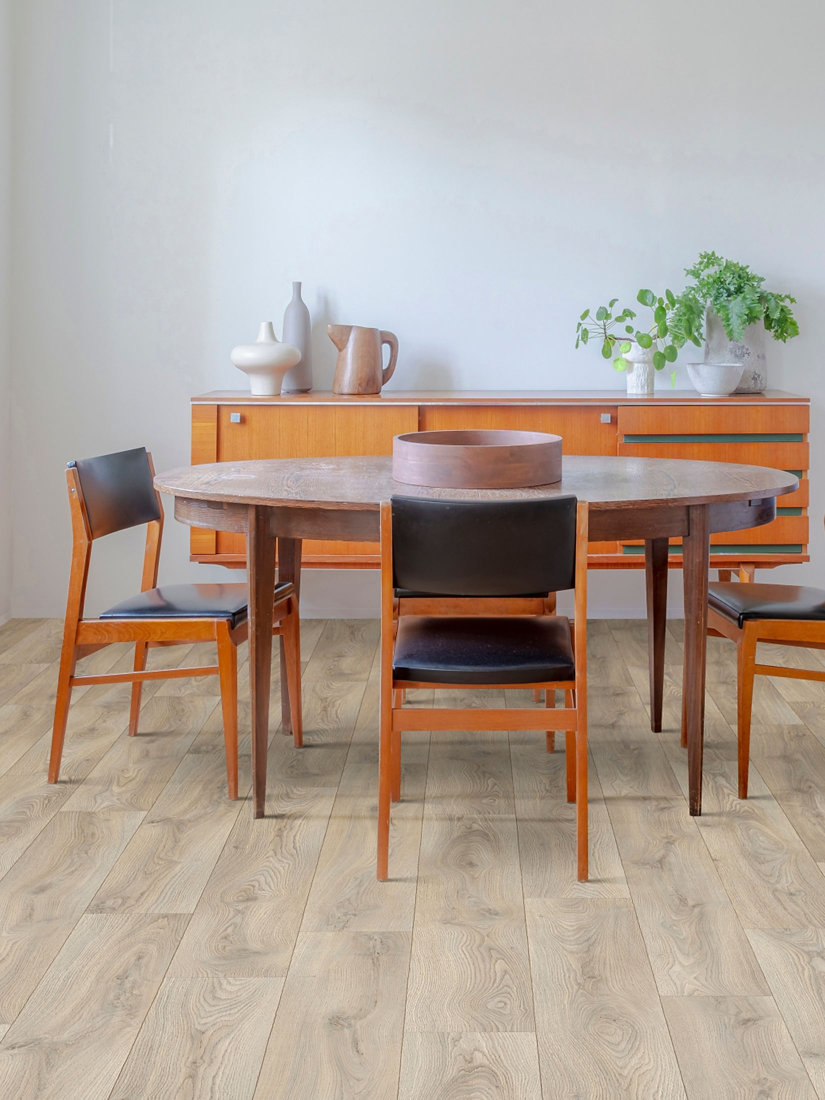 Woodlike Vinyl-Rollenware, Canadian Oak 535