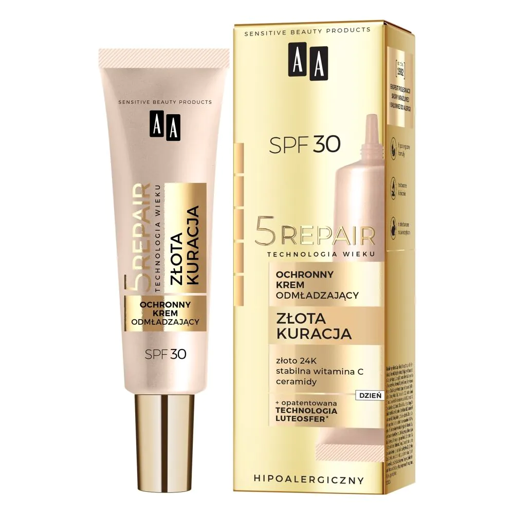 AA Age Technology SPF30 Gold Treatment - Beskyttende og foryngende creme 50ml