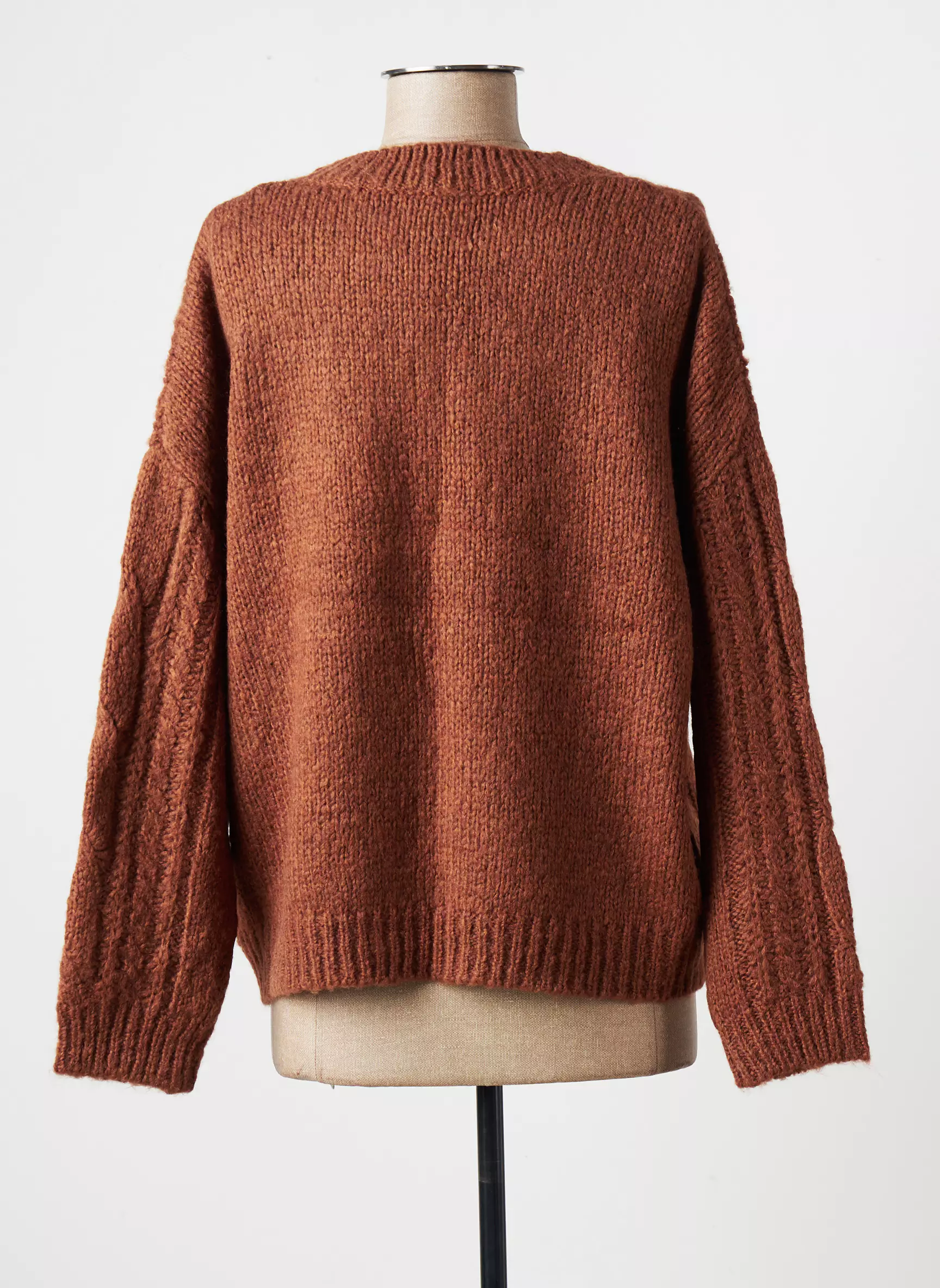 Grace Mila Pulls Femme couleur marron
