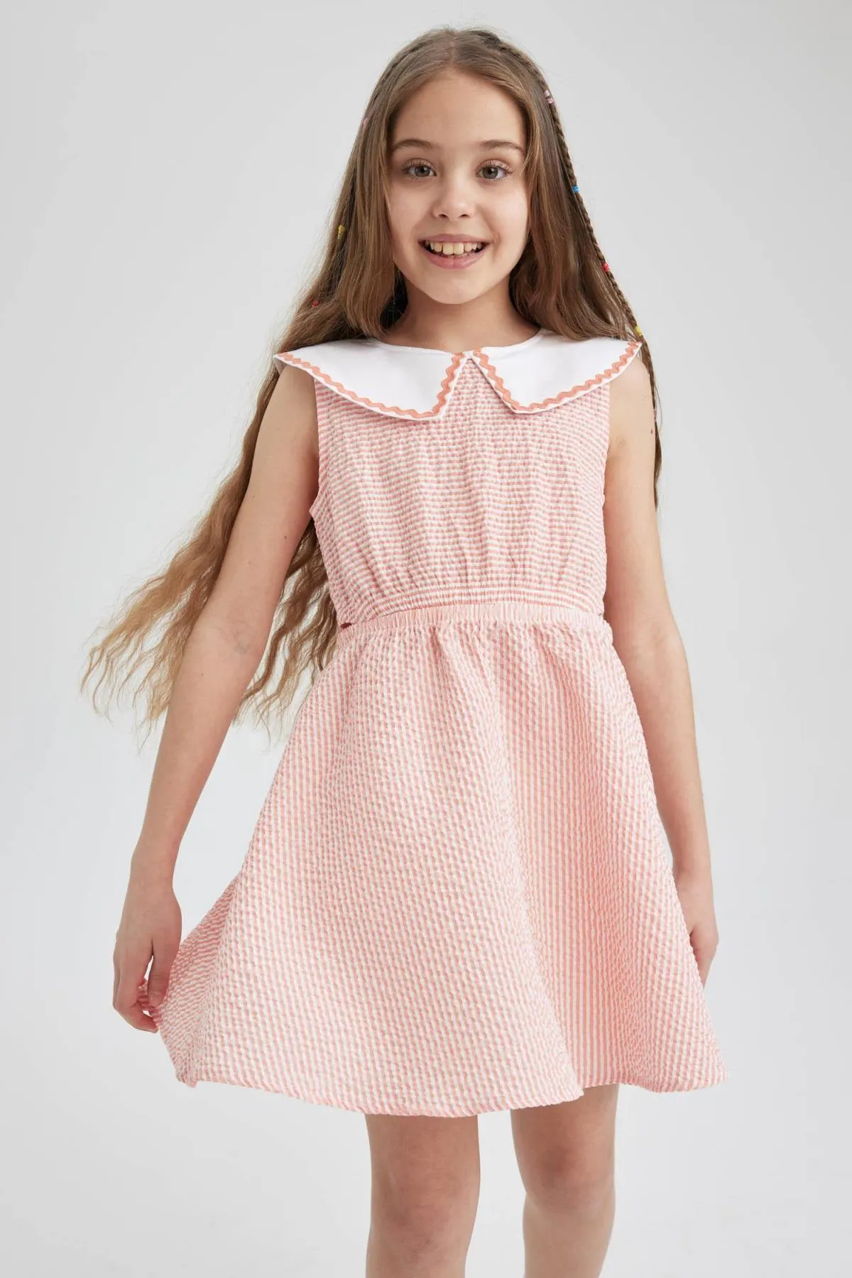 DeFacto  Crinkle-Kleid für Mädchen - ärmellos Z5918a623sm