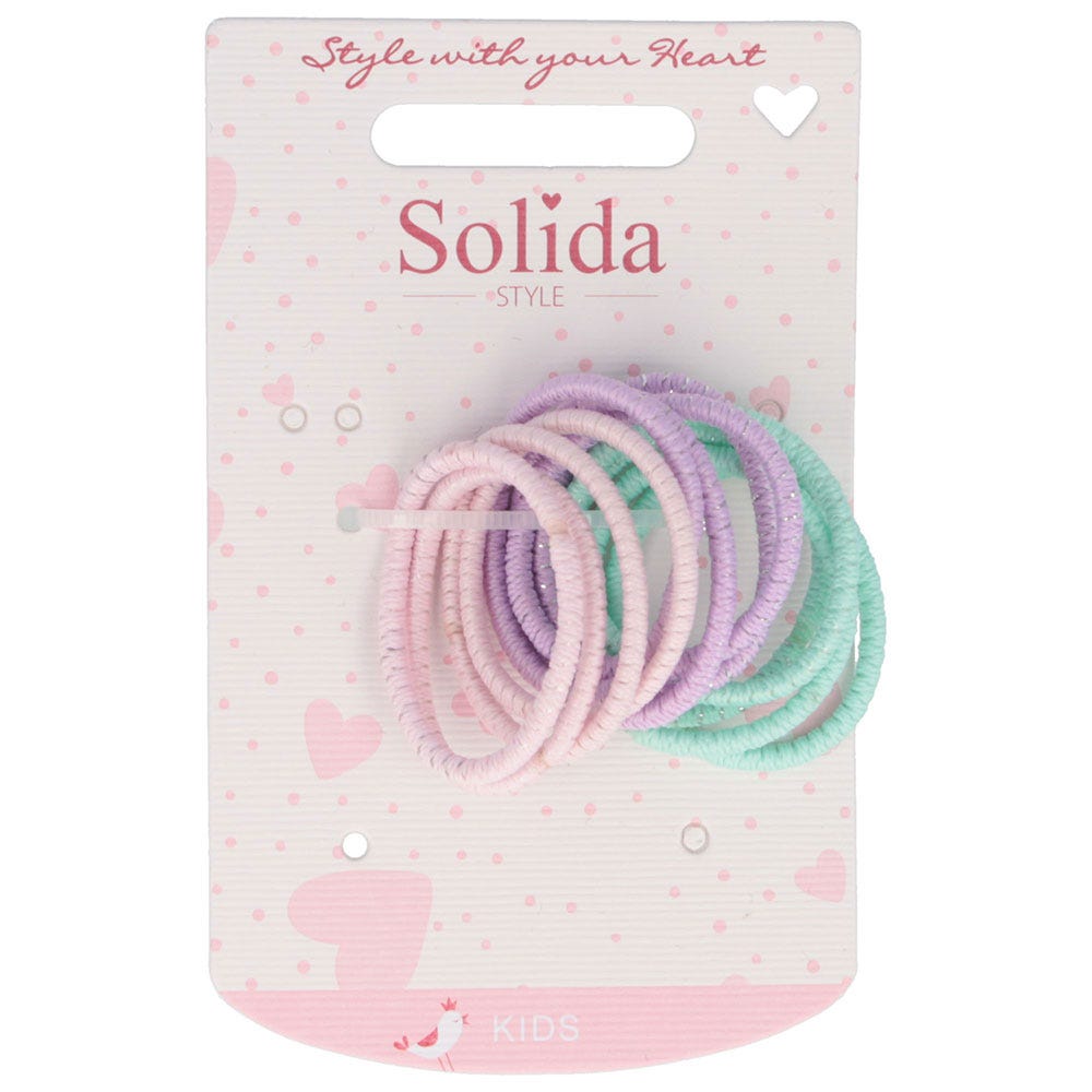 Solida Zopfabbinder groß dünn 12 Stk.