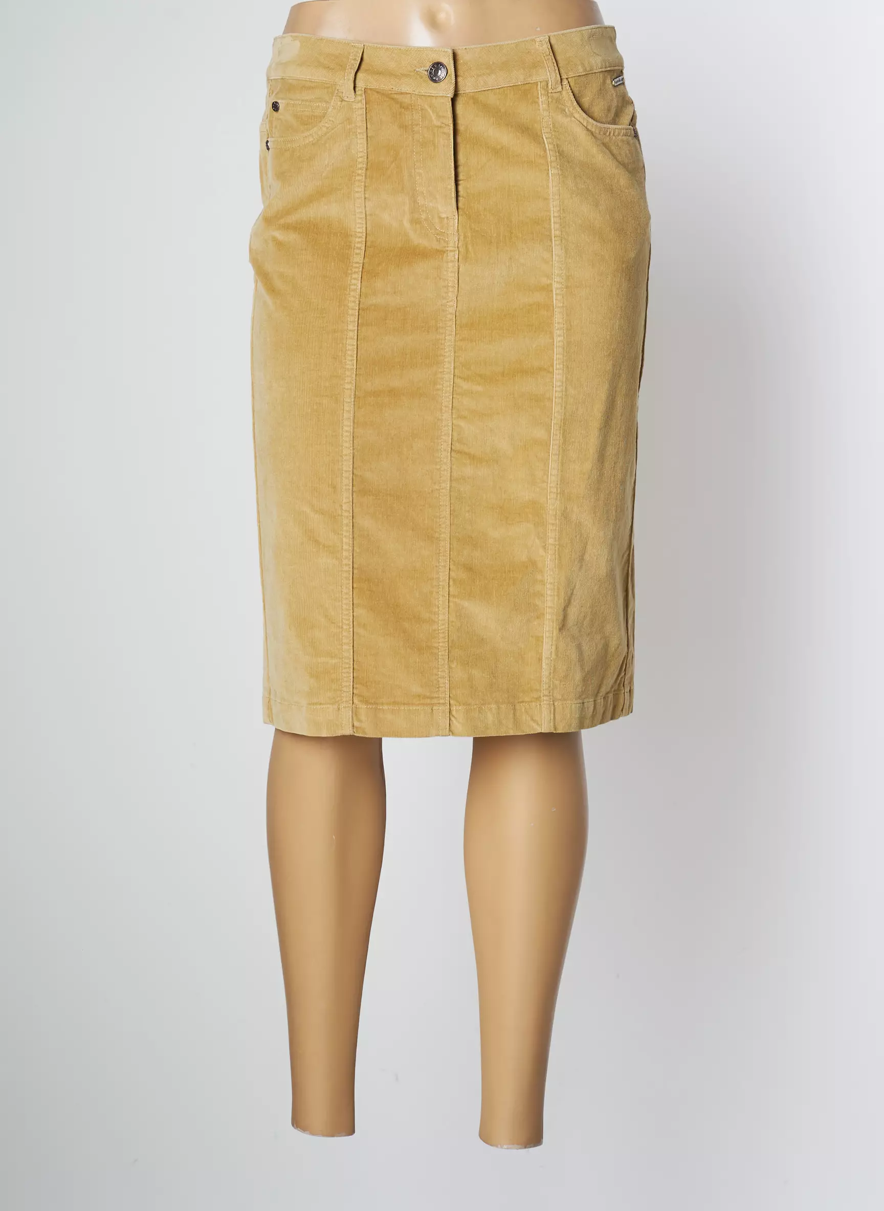 Agathe   Louise Jupes Mi Longues Femme couleur beige