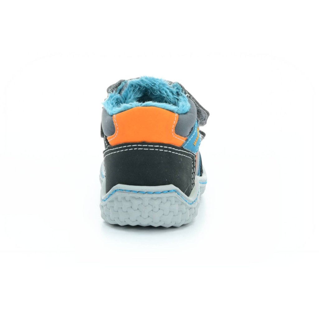 Ricosta Lion mittle Graphit/grigio (M) Lauflernschuhe - gefütterte Barfuß-Stiefeletten