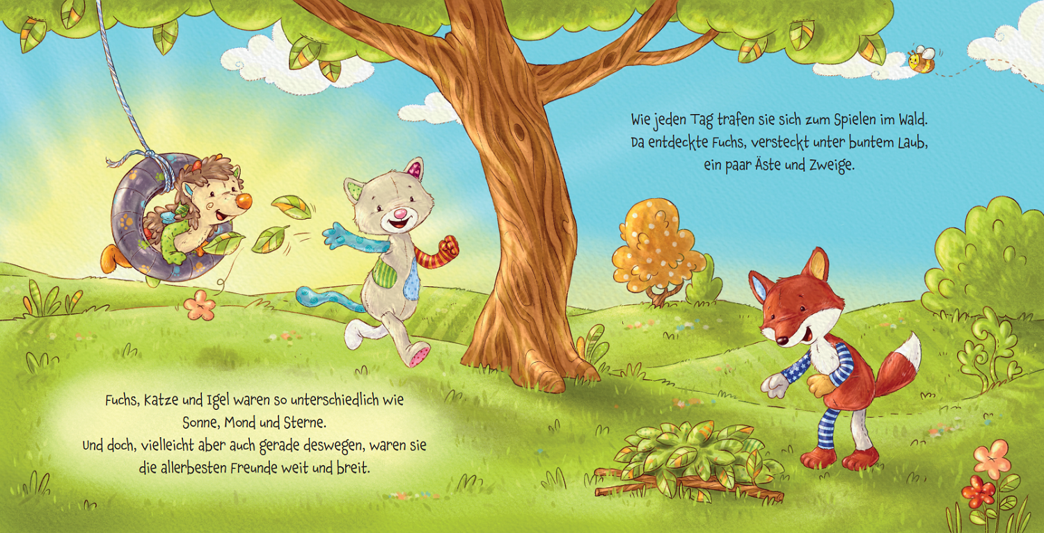 Bilderbuch Das Freundschaftszelt
