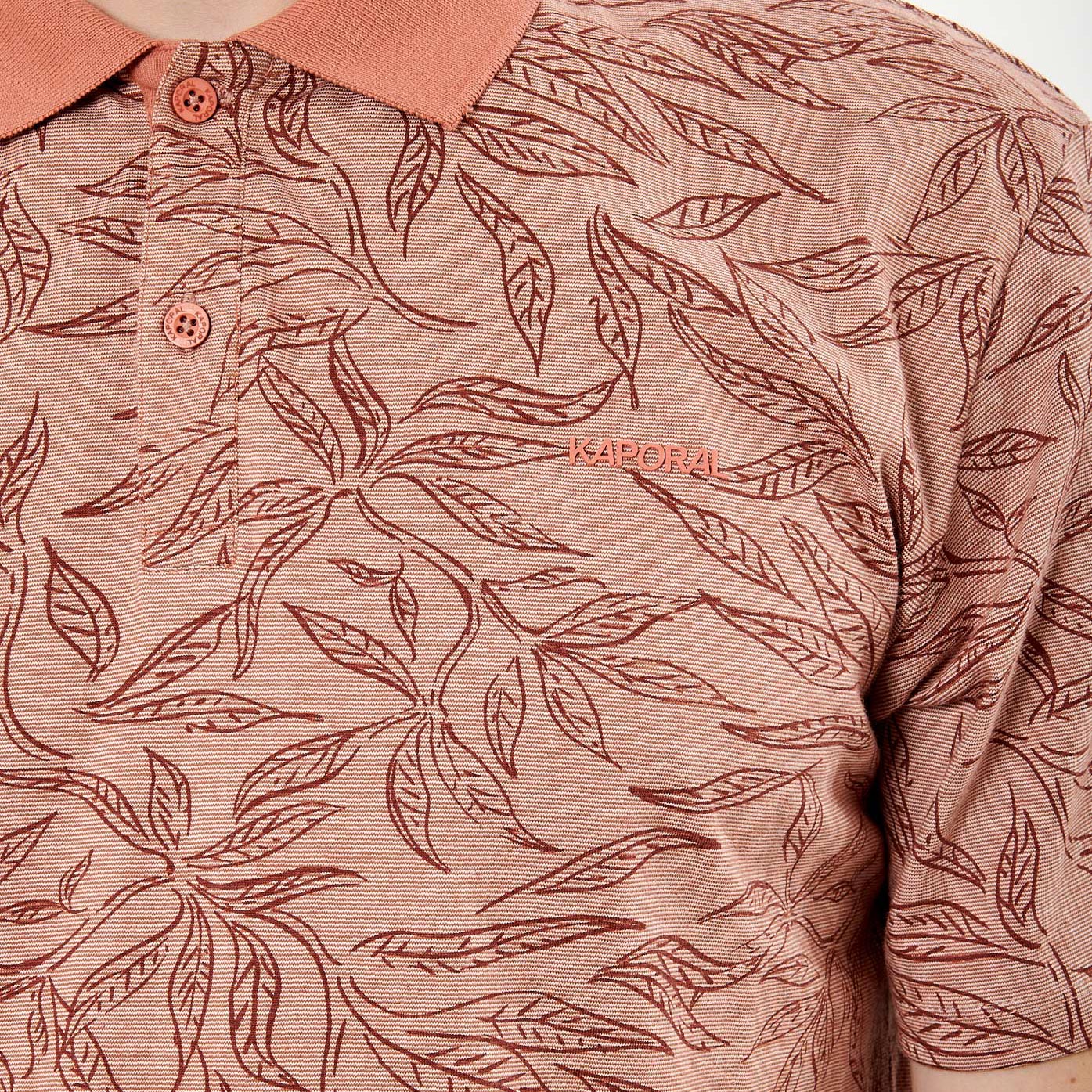STERN  Polo orange Homme en 100% coton