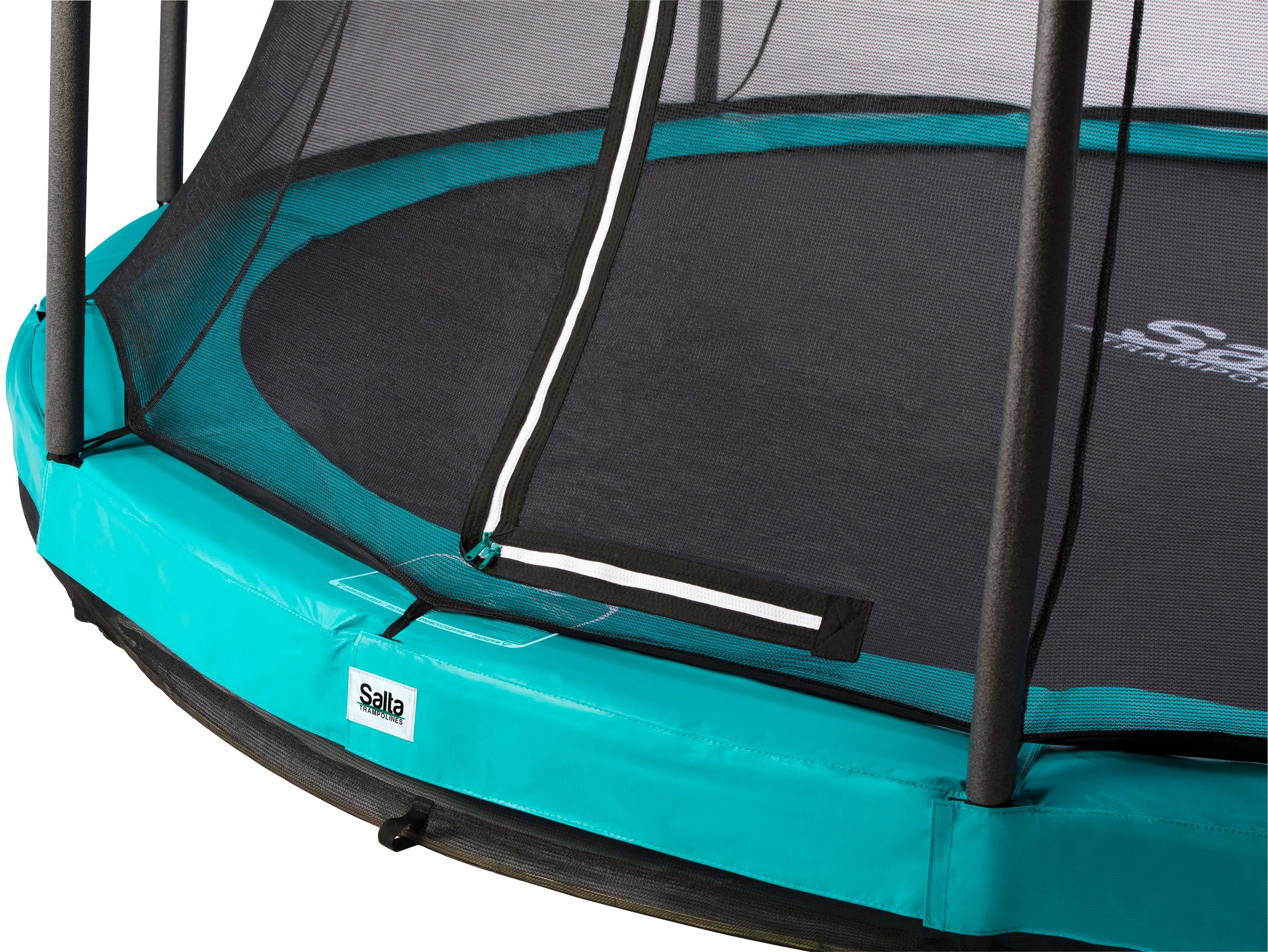 Salta Gartentrampolin Comfort Edition Ground, Ø 305 cm, Schutzrand grün
