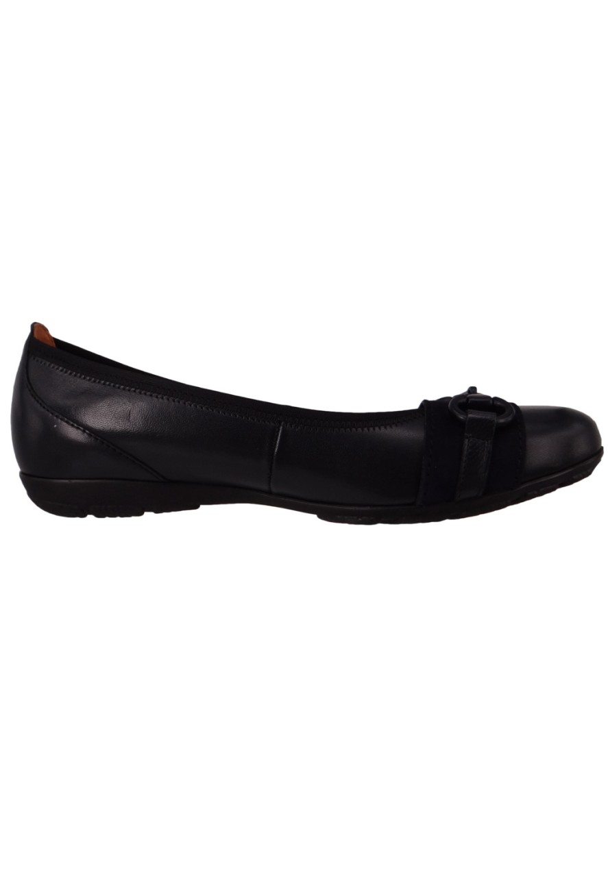 GABOR Ballerinas blau Gabor Fashion Sportlicher Ballerina 24.1
