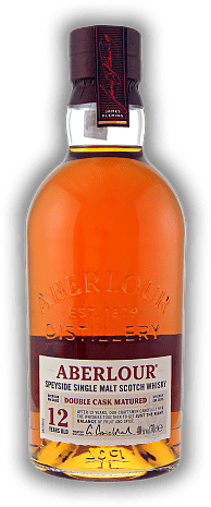 Aberlour 12 Years Double Cask Matured Aberlour 12 Years Double Cask Matured Mittelschwer mit intensiver Sherrynote, süß und sympathisch warm. Alter 12 J. - 0,7	 Liter - Vol 40%