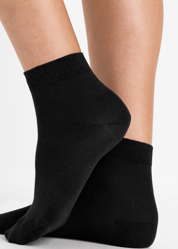 Kurzsocken Basic (10er Pack) mit Bio-Baumwolle