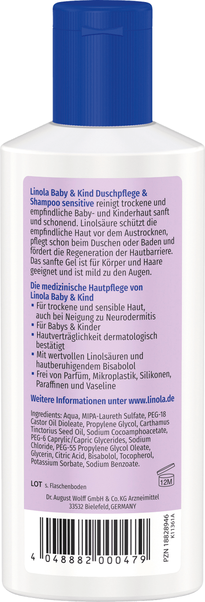 Baby & Kind Dusche & Shampoo sensitive, 200 ml