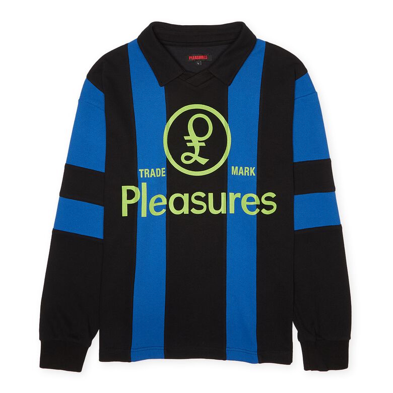 Pleasures Trespass Rugby Polo black