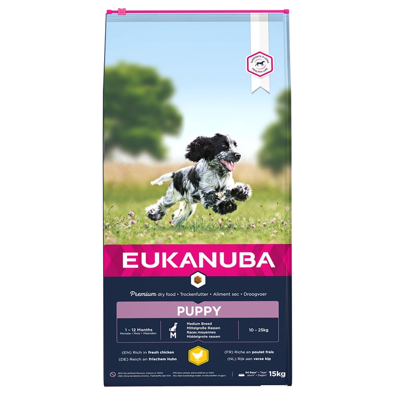 Eukanuba Puppy Medium Breed Huhn