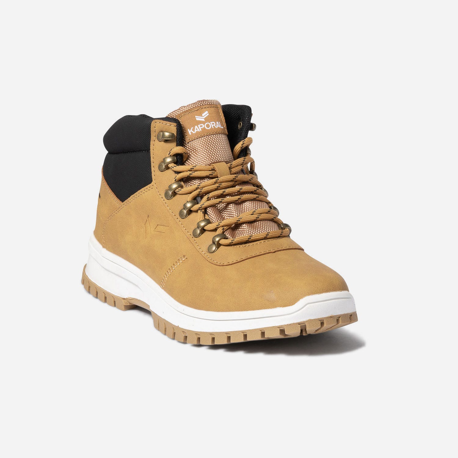Boots KAPORAL jaune ocre esprit montagne