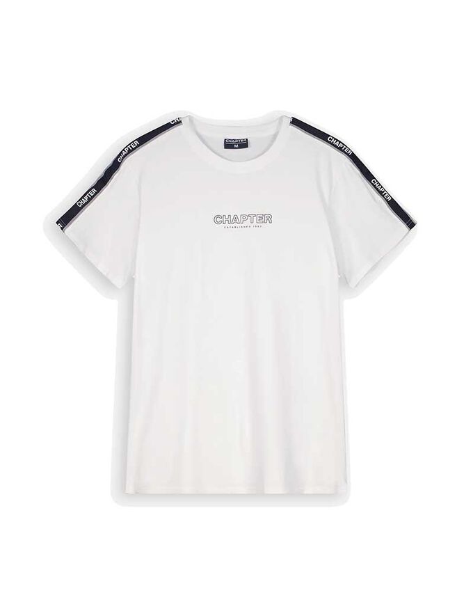 T-Shirt - Kontraststreifen