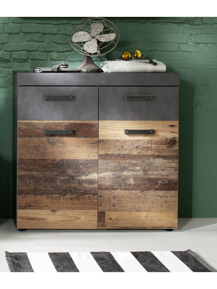ebuy24 Schuhschrank Irwin Grau 90 x 34 cm günstig kaufen onesize