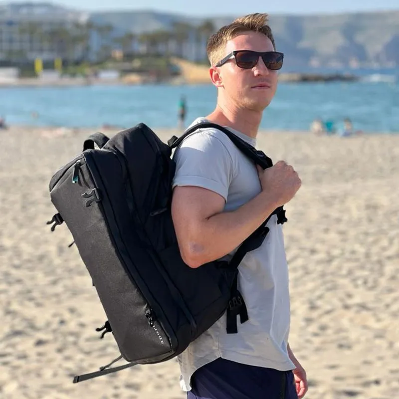 aporti Cabin Size Rucksack Bergamo - Schwarz