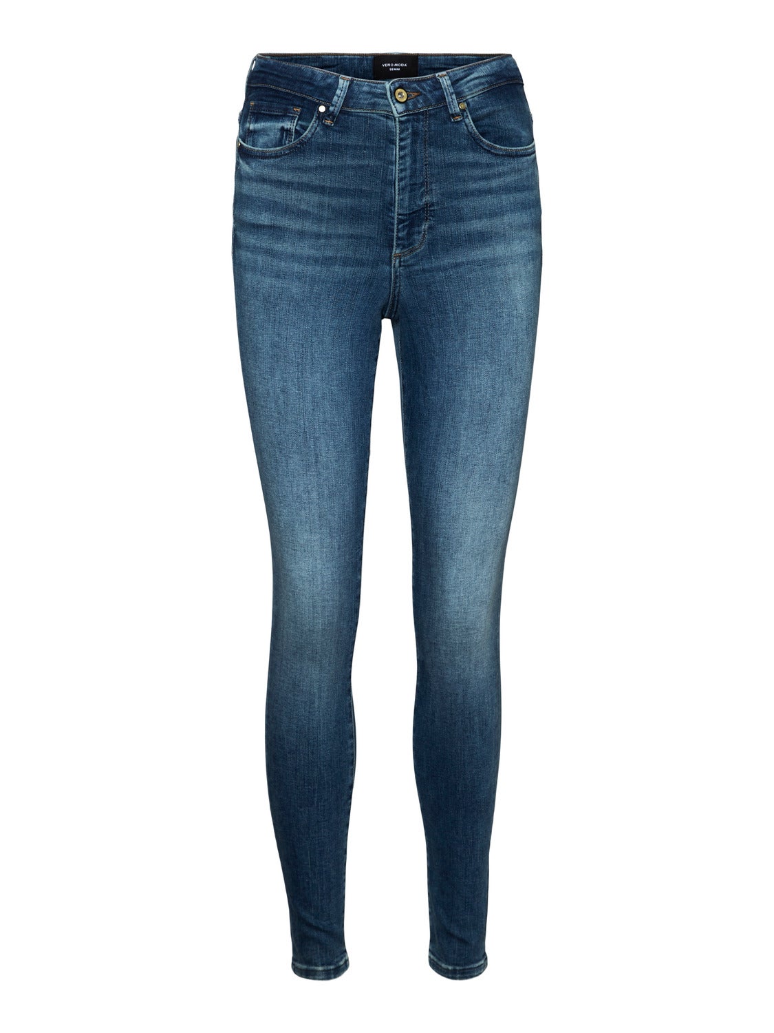 VMSOPHIA Hohe Taille Skinny Fit Jeans