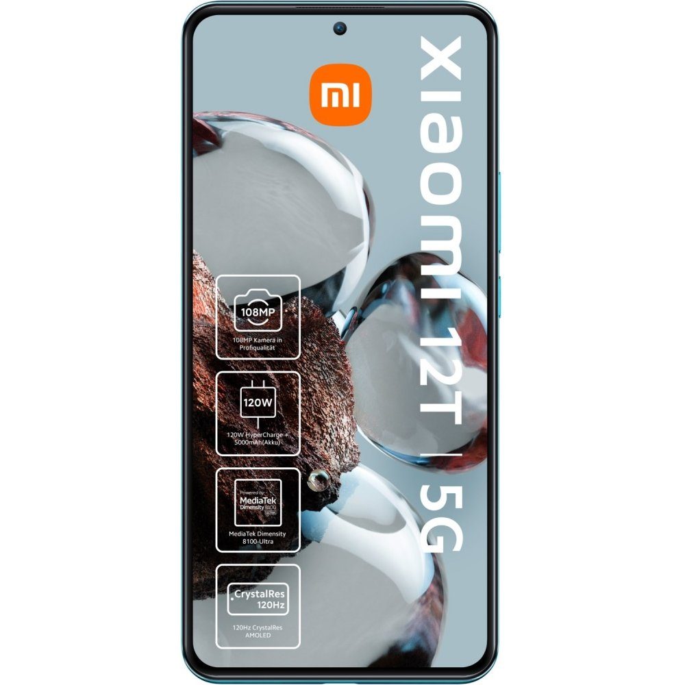 Xiaomi 12T 5G 128 GB / 8 GB - Smartphone - blau Smartphone