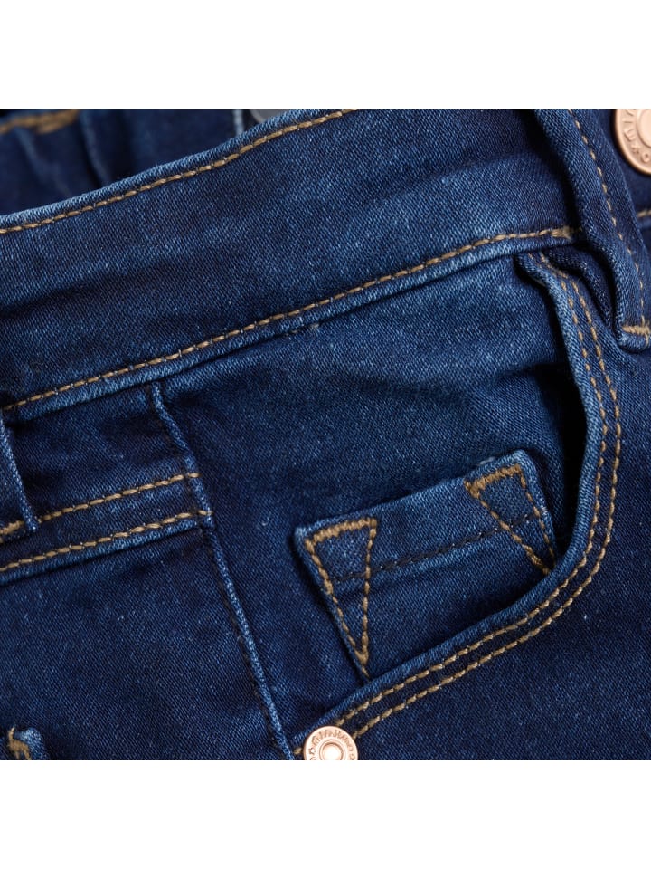 Minymo 5-Pocket-Jeans MIJeans girl stretch slim fit - 5623  Jeanshose mit Eingrifftaschen in Blau günstig kaufen