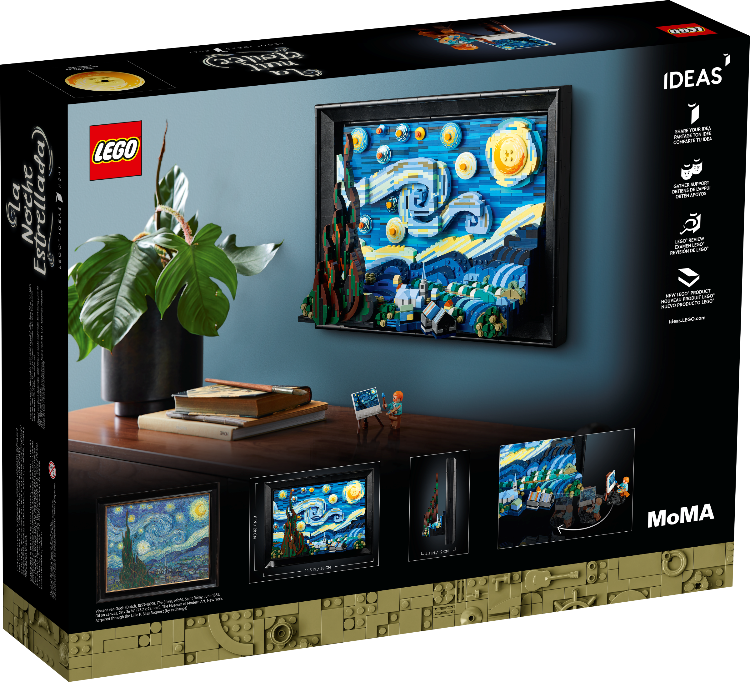 Vincent van Gogh – Sternennacht 21333