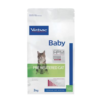 Virbac Veterinary HPM Baby Pre-Neutered Cat