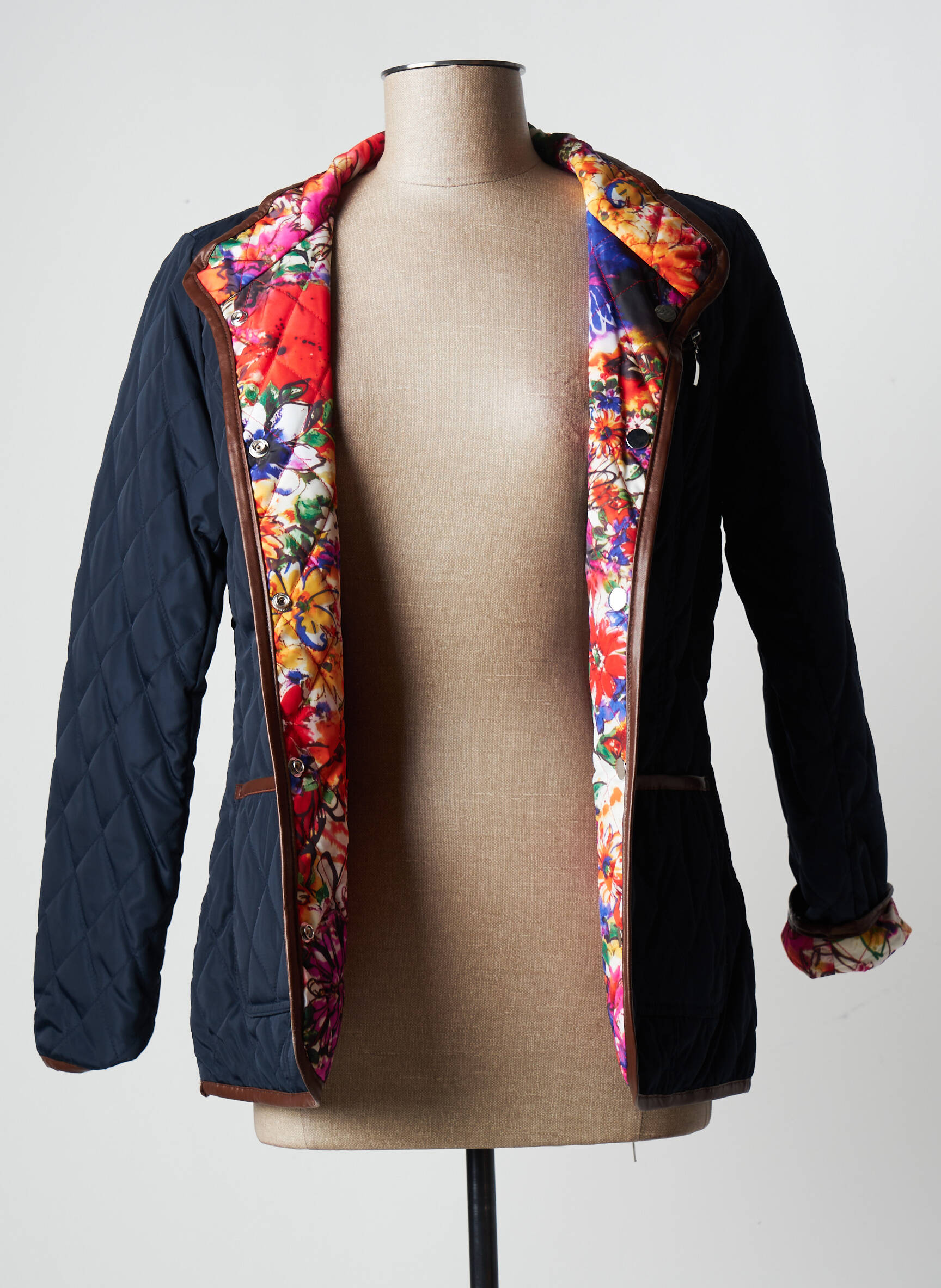 Jumfil Doudounes Femme couleur bleu