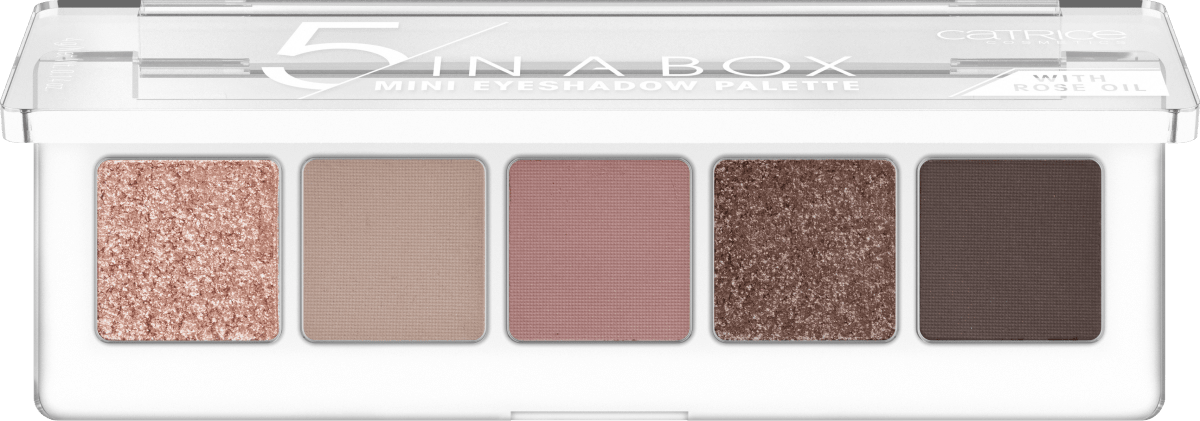 Lidschatten Palette 5 In a Box Mini 020 Soft Rose Look, 4 g