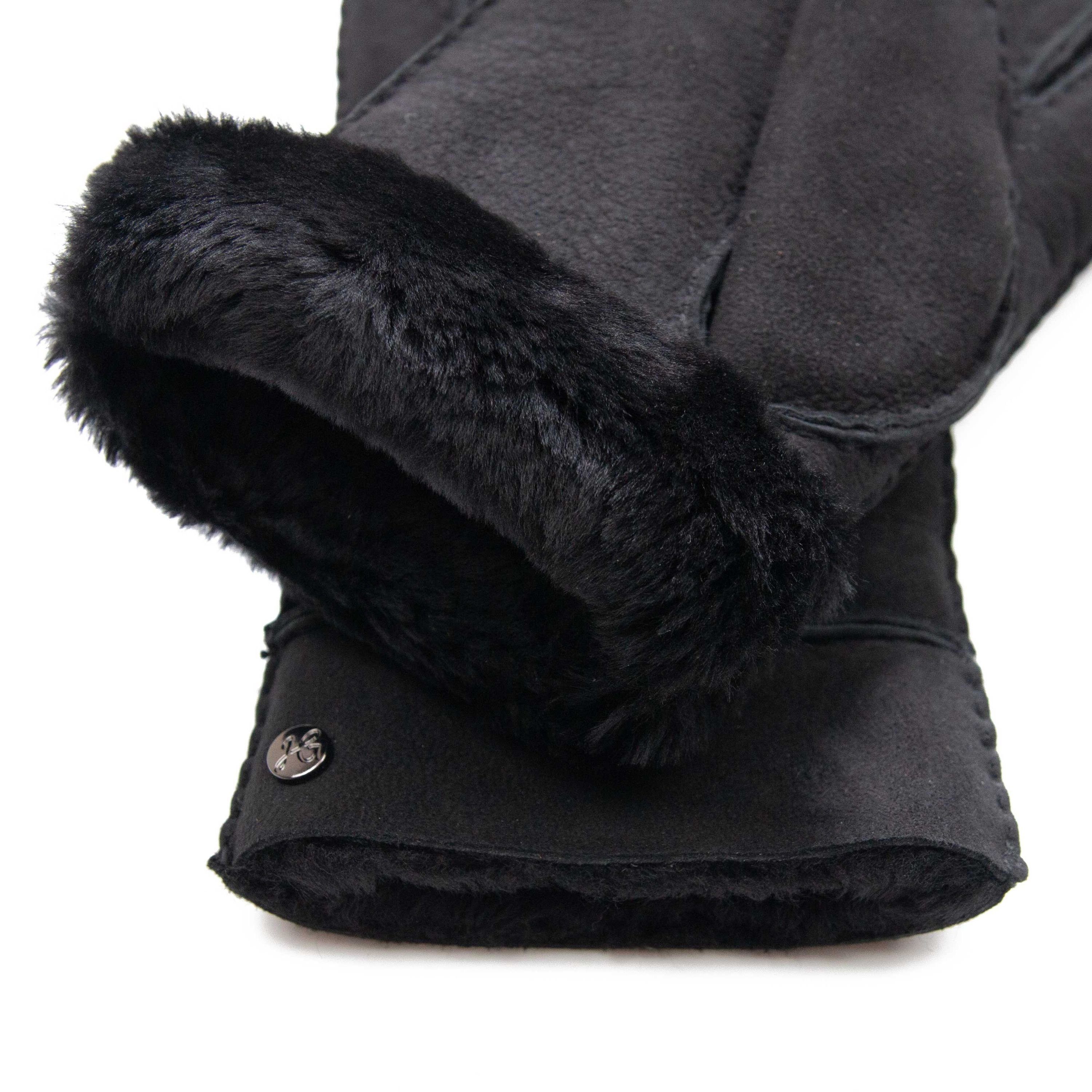 Hand Gewand by Weikert Lederhandschuhe EVA - Lammfell-Handschuhe aus spanischem Merino-Lammfell