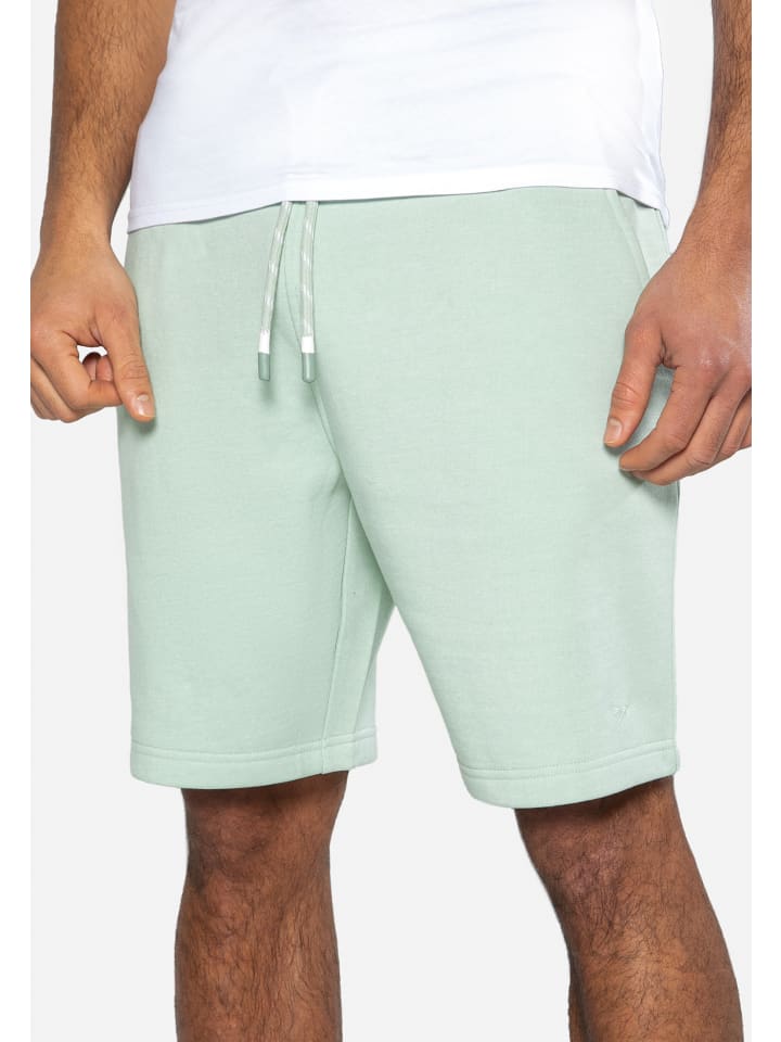 Threadbare Sweatshorts Bergamot in Sage günstig kaufen XXL