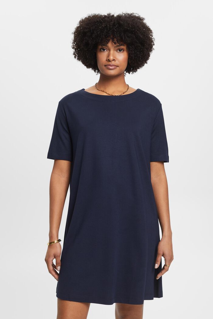 T-Shirt-Kleid aus Jersey