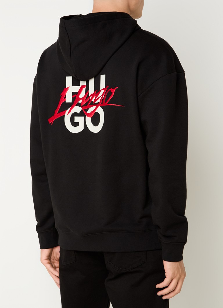 HUGO BOSS Hoodie with logo and back print