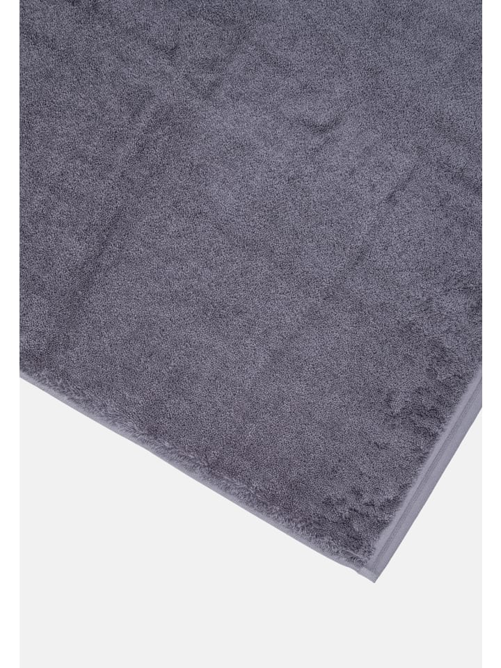 Vossen 2 X Duschtuch im Set Vegan Life in Dunkelgrau günstig kaufen 67 x 140 cm