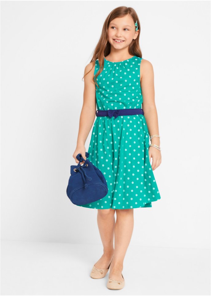 Mädchen Jerseykleid aus Bio-Baumwolle