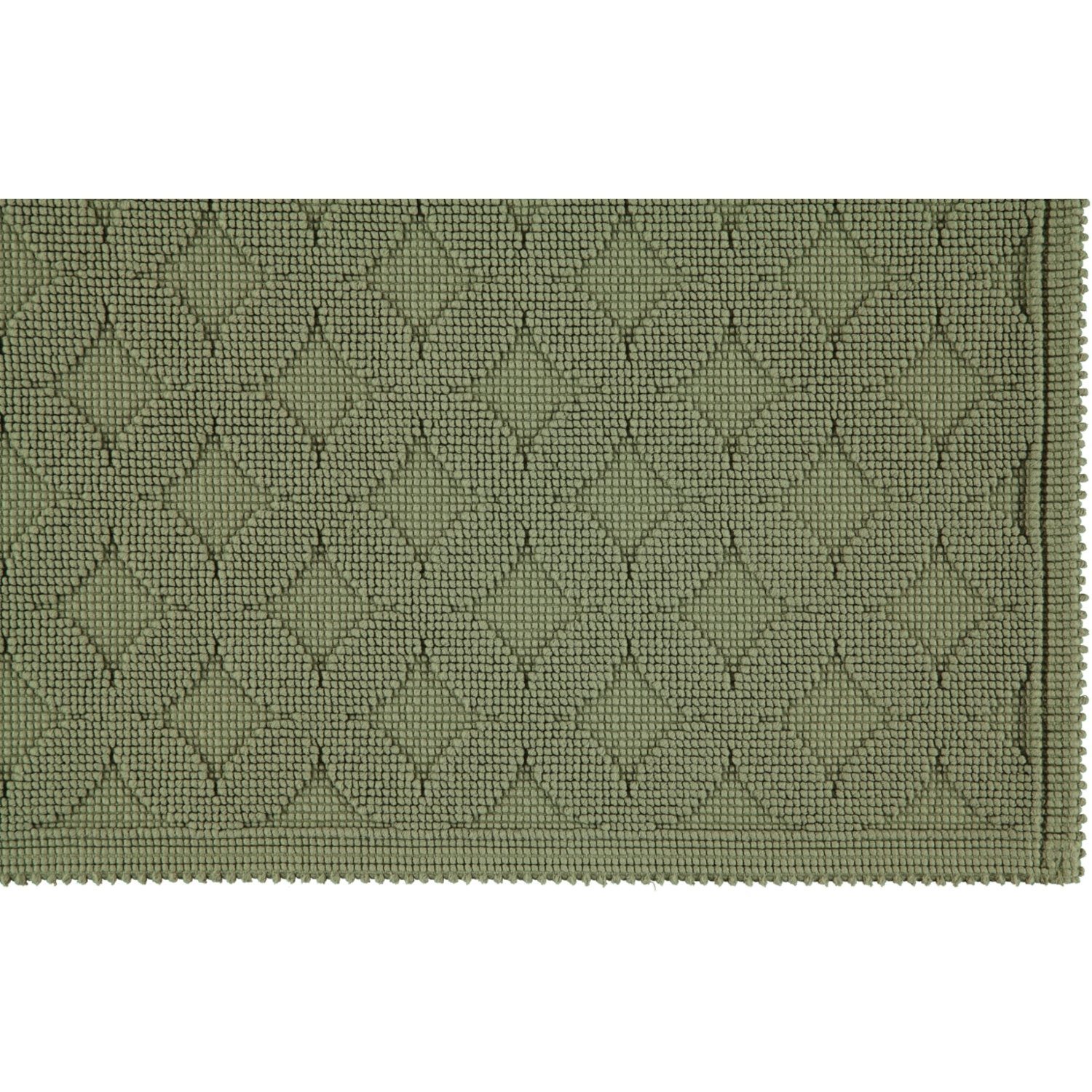 Duschmatte Seaside Rhomtuft, Höhe 6 mm, 100% Baumwolle