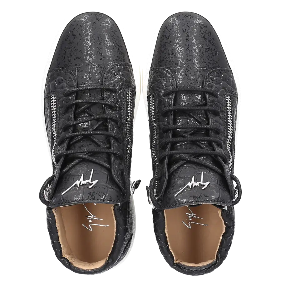 Giuseppe Zanotti - Sneaker high KRISS Kalbsleder - schwarz