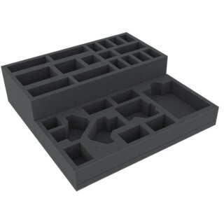 5-teiliges Feldherr Schaumstoff-Set für HeroQuest (2021): Die Spiegelmagierin - Brettspielbox
